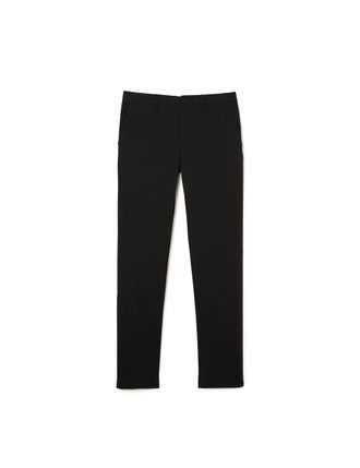 Lacoste Mens HH2661 Slim fit Chino Pants, Black, 38W x 34L