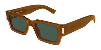 Saint Laurent SL 572 011 Mens Sunglasses Brown Size 50 - Free RX Lenses - Free RX Lenses
