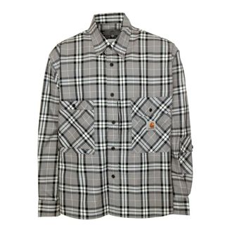 Carhartt Work in Progress Geruite werkoverhemd met meerdere zakken - Heren - Casual Overhemden - Veelkleurig - S - Katoen - Overhemden