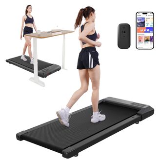 OEM Cinta De Correr, Dise&ntilde;o 2 En 1, Funcionamiento Silencioso, Color Negro