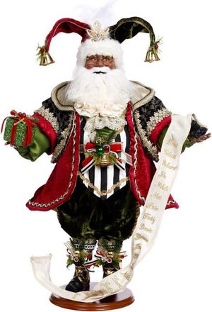 Mark Roberts African American Naughty or Nice Santa in Red at Nordstrom