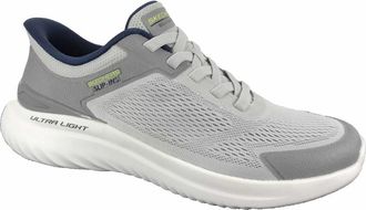 Skechers Bounder 2.0 - Torvan - Heren - Sneakers - Grijs - 42 EU - Schoenen