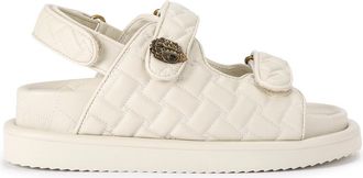 Kurt Geiger Womens Orson Sandals - White - Size UK 4