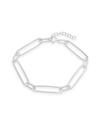 Sterling Forever Silver Large Link Bracelet