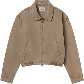 A Gold E Nile Jacket - Dames - Bomber jackets - Bruin - S - Katoen - Jassen