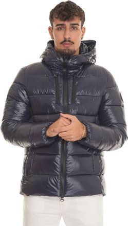 Save The Duck Giubbino con cappuccio MAXIME Blu Save the Duck Uomo