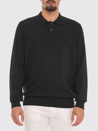 HUGO BOSS Polo in maglia di cotone