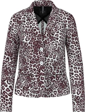 Marc Cain Sportieve Blazer - Dames - Jassen - Veelkleurig - Maat: S Leer