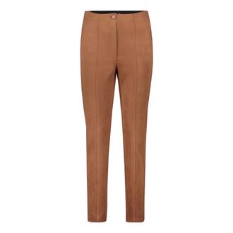 Betty Barclay Dames, Broeken, Bruin, Maat: XS