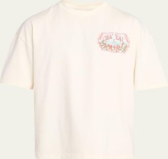 Amiri Mens Amiri Chateau Cotton T-Shirt