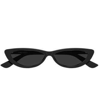 Alexander McQueen Alexander McQueen, Sunglasses, unisex, Black, Size: 58 MM Spike Sunglasses