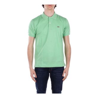 Lacoste Polo Shirts, male, Green, Size: 2XL Stylish Polo and T-shirt Collection