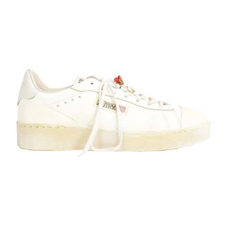 Autry Dallas Low Super Vintage - Heren - Schoenen - Wit - Maat: 43 EU Katoen
