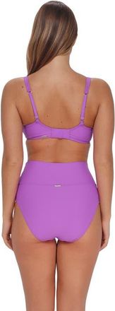 Sunsets Hannah High Waist Bikini Swim Bottoms in Berry Burst at Nordstrom, Size X-Large