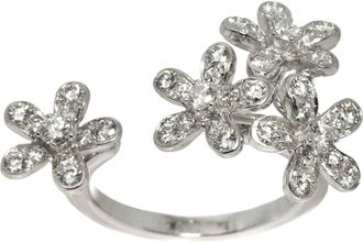 Van Cleef & Arpels White Gold (18K) Band Ring (Pre-Owned)