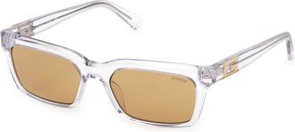 Guess GU00300 26E Mens Sunglasses Clear Size 54