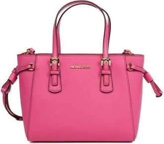 Michael Kors Voyager Extra-Small Saffiano Leren Convertible Crossbody Tas - Dames - Handtassen - Roze - ONE Size - Leer - Tassen