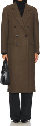 Pistola Denim Prescott Wool Blend Coat In Caper