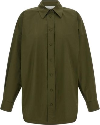 ARMARIUM Elsa Shirt - Dames - Overhemden - Groen - S - Katoen - Overhemden