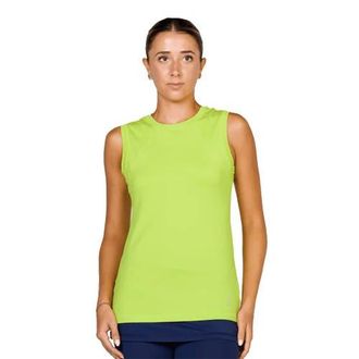 Sofibella UV Colors Womens Sleeveless Tennis Shirt in Teddy at Nordstrom, Size X-Large