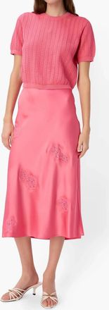 Cami NYC Florina Midi Skirt In Pink