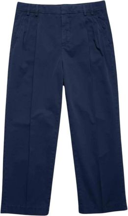 Aspesi Dames Lange Broek - Dames - Vrijetijds broeken - Blauw - L - Broeken