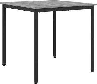 vidaXL Vidaxl Mesas De Comedor 80 X 80 X 75 Cm Madera De Ingenier&iacute;a Cuadrado
