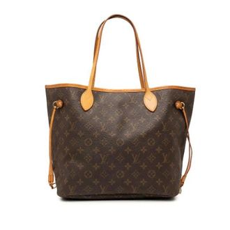 Louis Vuitton Pre-owned Tote Bags, female, Brown, Size: ONE SIZE Pre-owned Neverfull MM