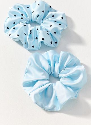 Natasha Polka Dot Scrunchies, Set of 2