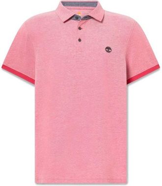 Timberland Baboosic Brook Oxford Short Sleeve Polo Polo-Shirt f&uuml;r Herren | rosa