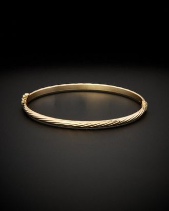 Italian Gold, Inc 14K Italian Gold Twist Bangle Bracelet