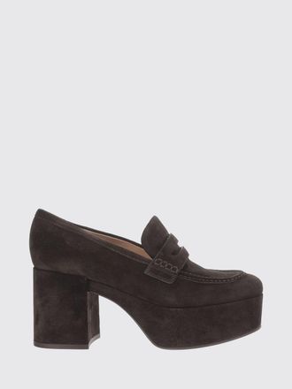 Gianvito Rossi Jenna Suede Leather Platform Pumps