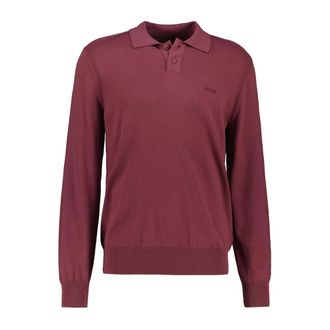 HUGO BOSS Polo Hemden - Heren - Tops - Rood - Maat: XL