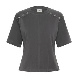 Karen by Simonsen Mujer, Camisetas, Gris, Talla: 2XL