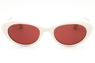Max & Co. MO0077 Cat Eye Sunglasses - Cream