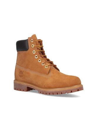 Timberland Mens Boots Beige Leather