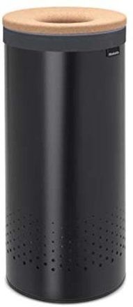 Brabantia 120008 Cesto Para Ropa 35 L Alrededor Negro - Brabantia