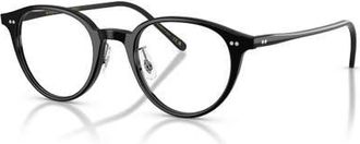 Oliver Peoples 47mm Oval optical glasses in Black at Nordstrom