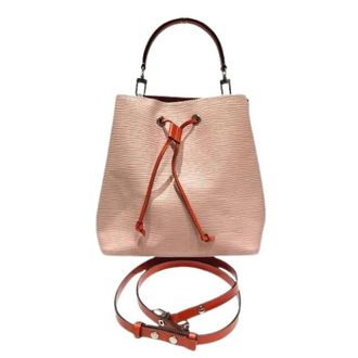 Louis Vuitton Pre-owned Bucket Bags, female, Pink, Size: ONE SIZE Pre-owned NeoNoe Epi Shoulder Bag