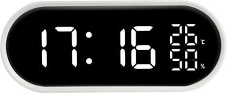 JM Lowell Justaminute Je5110 Reloj Despertador Digital Blanco