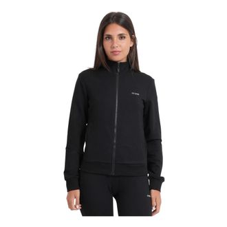 Guess Hoodies & sweatvesten, Dames, Zwart, L, Volledige rit sweatshirt