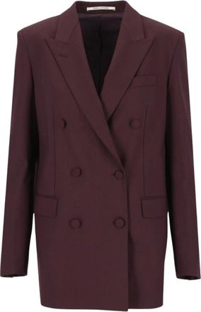 Tagliatore Jassen, Dames, Rood, XS, Polyester, T Jasmine Blazer