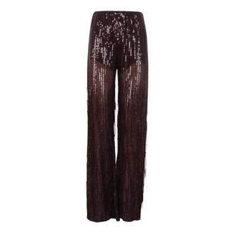 Federica Tosi Mujer, Pantalones, Marr&oacute;n, Talla: S