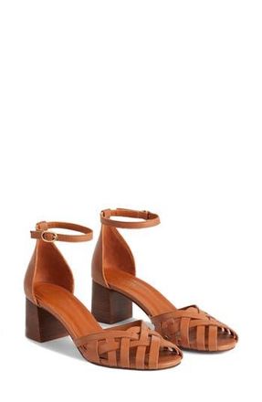 L.k. Bennett Noemia Ankle Strap Sandal in Tan at Nordstrom Rack, Size 39