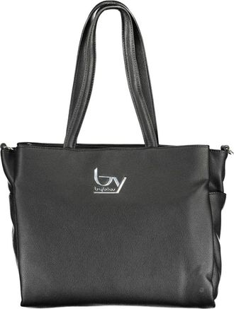 Byblos Zwarte schoudertas met kettingriem - Dames - Handtassen - Zwart - ONE Size - Tassen