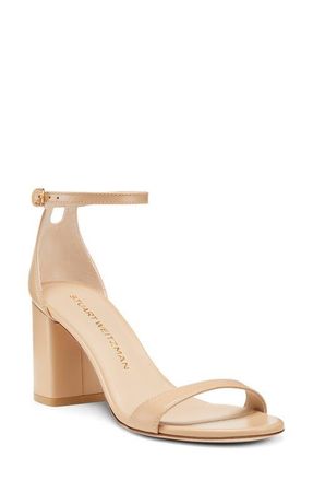 Stuart Weitzman NUDIST BLOCK 75 in Adobednu at Nordstrom, Size 5.5