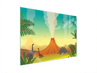 OEM Piastra Protettiva In Vetro Per Stufa 70x52 Volcano