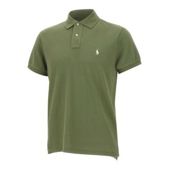 Polo Ralph Lauren Polo Shirts, male, Green, Size: 2XL Classics Polo