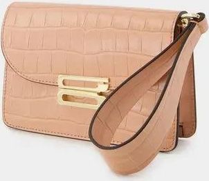Victoria Beckham Hobo Bags - The Nano Dorian Purse - Leather - Pink - Gr. unisize - in Beige - für Damen