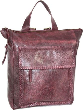 Nino Bossi Grand Aviator Leather Backpack